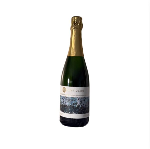 Winzersekt <br/> "Rainer Luxus"<br/> Goldmuskateller halbtrocken